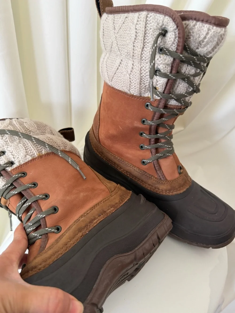 The North Face Women’s Shellista II Knit Winter Boots US 9 - Picture 7 of 16